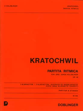 Illustration kratochwil partita ritmica op. 92