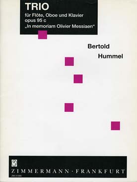Illustration de Trio op. 95c "In memoriam Olivier Messiaen"   