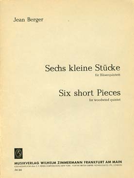 Illustration berger sechs kleine stucke