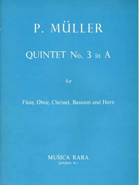 Illustration de Quintette N° 3 en la M (parties)