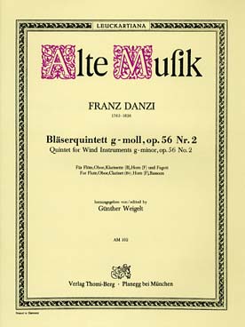 Illustration de Quintette op. 56 N° 2 en sol m (parties)