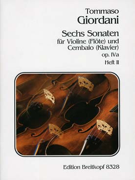 Illustration giordani sonates (6) op. 4a vol. 2