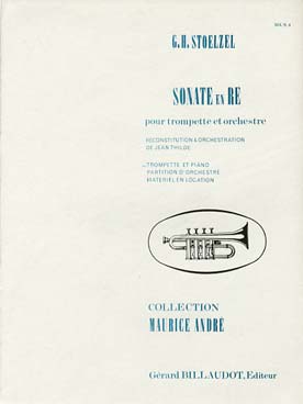 Illustration de Sonate en ré M pour trompette et piano