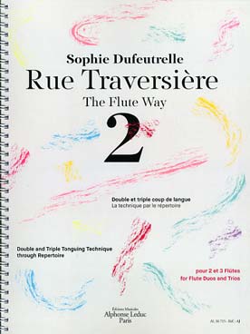 Illustration de Rue traversière - Vol. 2 : double et triple coup de langue, la technique par le répertoire