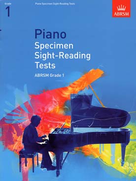 Illustration de SPECIMEN SIGHT READING TESTS FOR - Piano grade 1