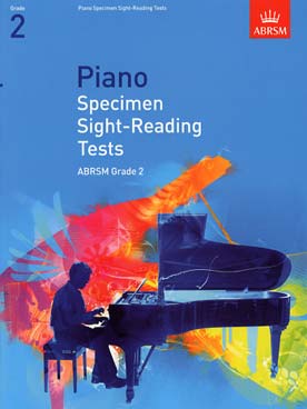 Illustration de SPECIMEN SIGHT READING TESTS FOR - Piano grade 2