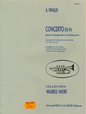Illustration de Concerto en fa M    