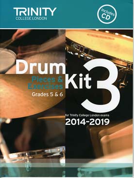 Illustration de DRUM KIT 2014-2019 avec CD - Vol. 3 : grades 5-6