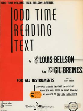 Illustration de ODD TIME READING TEXT