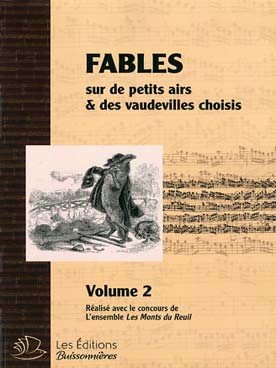 Illustration de FABLES SUR DE PETITS AIRS & VAUDEVILLES choisis du 18e siècle - Deuxième recueil