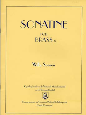 Illustration de Sonatine for brass (en si b)