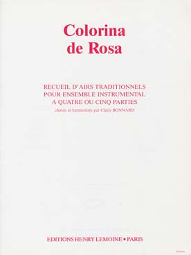 Illustration de Colorina de rosa, airs traditionnels