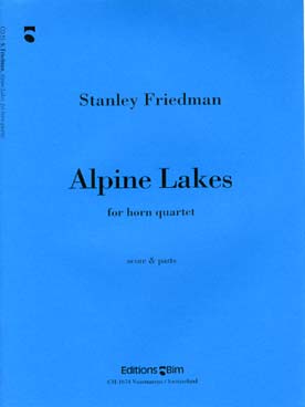 Illustration friedman alpine lakes