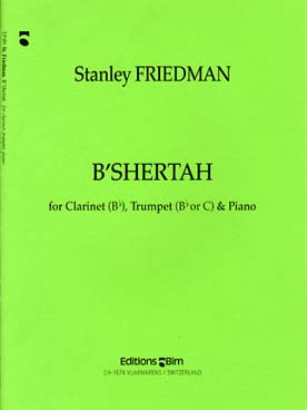 Illustration de B'shertah pour clarinette, trompette et piano