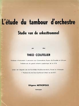 Illustration de L'Étude du tambour d'orchestre (sans accompagnement piano)