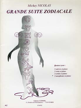 Illustration de Grande suite zodiacale pour 3 saxophones et piano