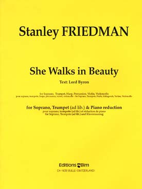 Illustration friedman she walks in beauty