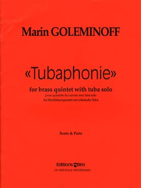 Illustration de Tubaphonie pour 5 cuivres avec tuba solo