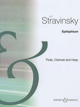 Illustration de Epitaphium pour flûte, clarinette et harpe