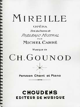 Illustration gounod mireille (chant/piano)