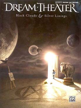 Illustration dream theater black clouds & silver ...