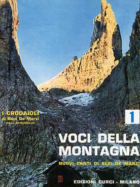 Illustration de VOCI DELLA MONTAGNA pour voix d'hommes - Vol. 1