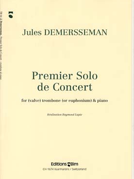 Illustration de Premier solo de concert    