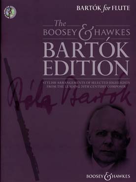 Illustration de Bartók for flute : 25 pièces choisies et arrangées par Hywel Davies
