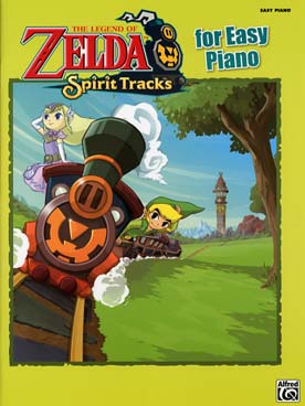Illustration de The LEGEND OF ZELDA Spirit Tracks : 22 morceaux du célèbre jeu sur Nintendo - version piano facile