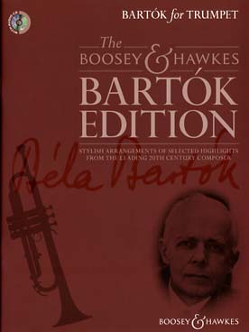 Illustration de Bartók for trumpet : 24 pièces choisies et arrangées par Hywel Davies