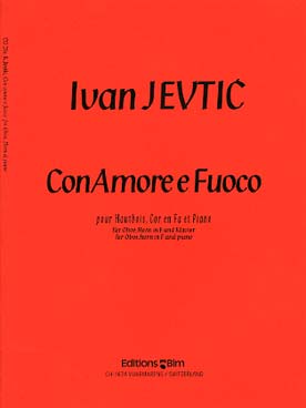 Illustration de Con amore e fuoco pour hautbois, cor en fa et piano