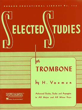 Illustration de Selected studies for baritone