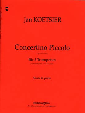 Illustration de Concertino piccolo op. 101    
