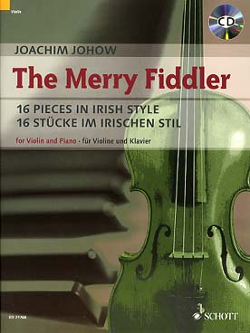 Illustration de The Merry Fiddler : 16 pièces de style irlandais