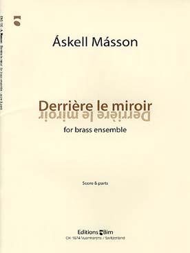 Illustration de Derrière le miroir pour ensemble de cuivres