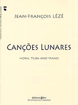 Illustration de Cançoes lunares pour cor, tuba et piano    