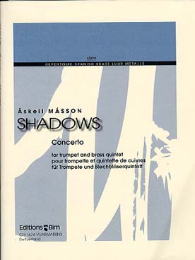 Illustration de Shadows pour trompette et quintette de cuivres