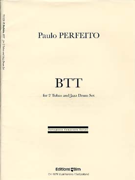 Illustration de BTT for 2 tubas & jazz drum set