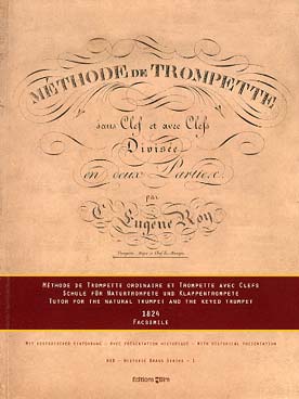 Illustration de Méthode de trompette sans clef et avec clefs (fac similés)   