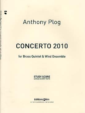 Illustration de Concerto 2010 for brass quintet and wind ensemble
