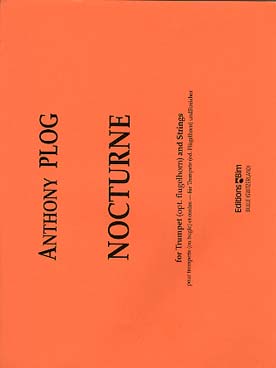 Illustration de Nocturne pour trompette et orchestre à cordes - Conducteur