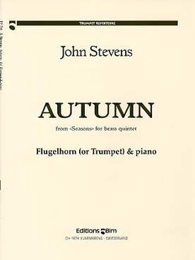 Illustration de Autumn pour bugle (ou trompette) et piano