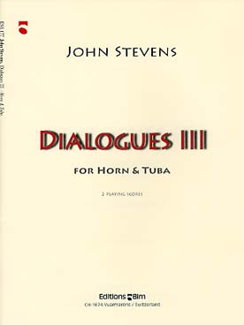 Illustration de Dialogues III pour cor et tuba