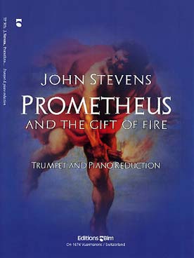 Illustration stevens prometheus and the gift of fire