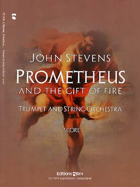 Illustration stevens prometheus and the gift of fire