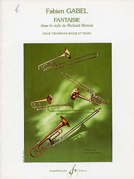 Illustration de Fantaisie dans le style de Richard Strauss pour trombone basse et piano