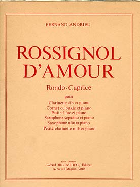 Illustration andrieu rossignol d'amour