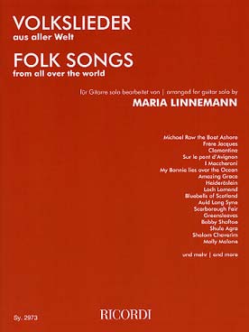 Illustration de Folk songs from all over the world