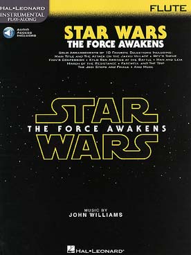 Illustration williams star wars 7 force awakens flute