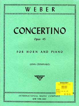 Illustration de Concertino op. 45